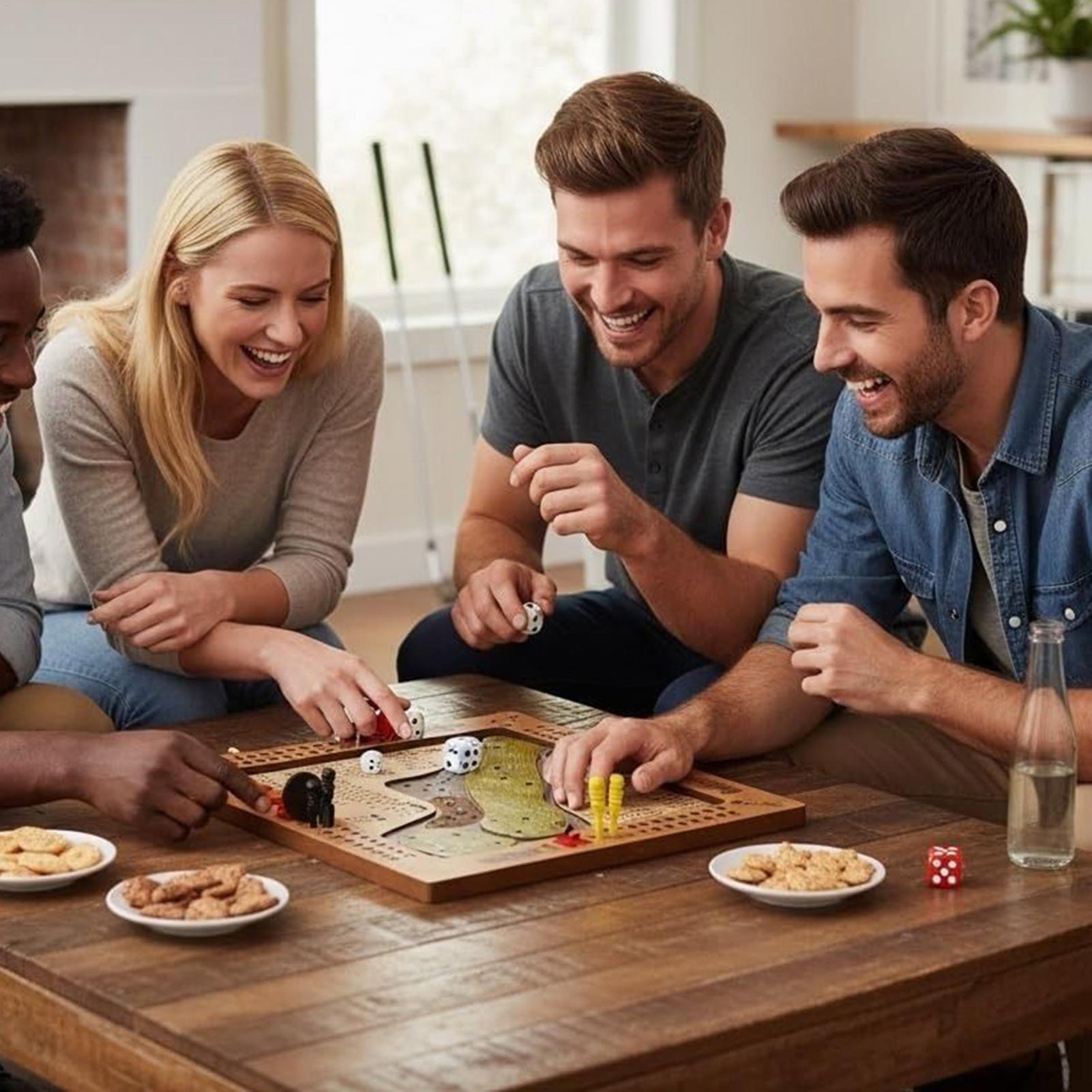 Golf Dice Game Wooden Challeng - Party Games Golf ulasan dan harga