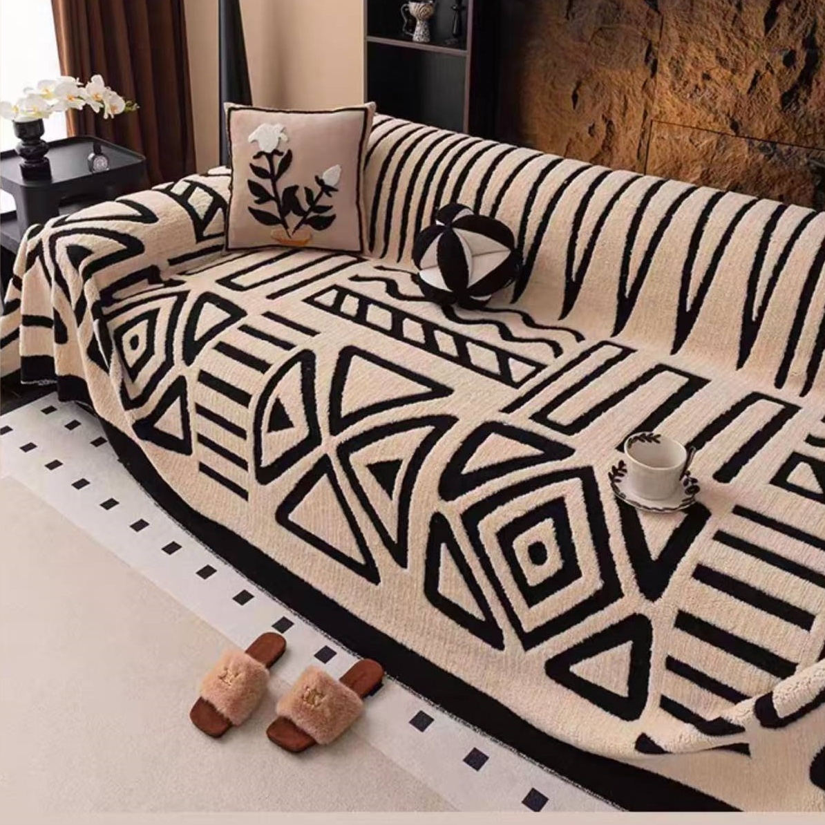 New Bohemian Style Sofa Protec - Washer Toss Set ulasan dan harga