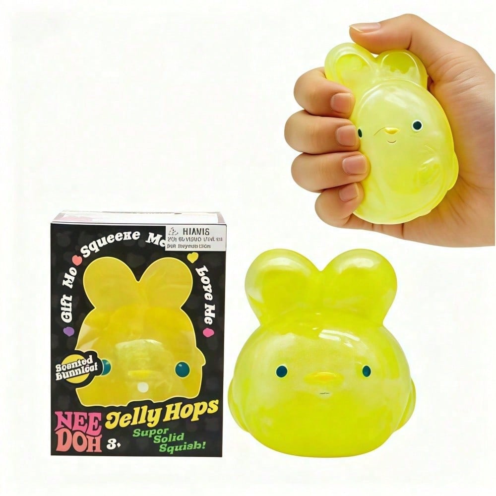 1pc Jelly Jumping Rabbit Stres - Party Games Graduation ulasan dan harga