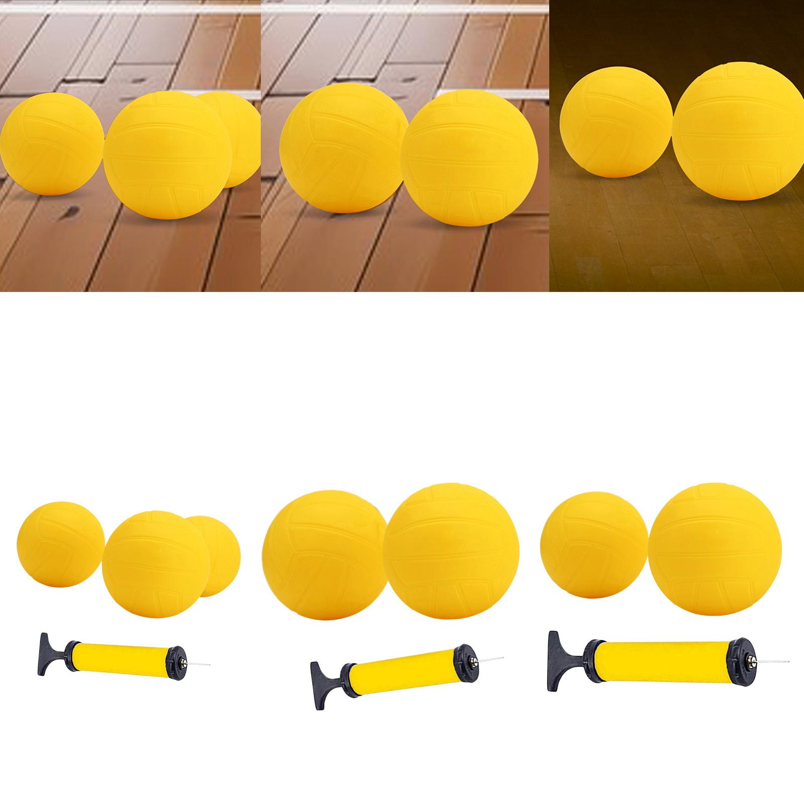 PVC Soft Mini Volleyball Pump  - Spike Ball Game ulasan dan harga