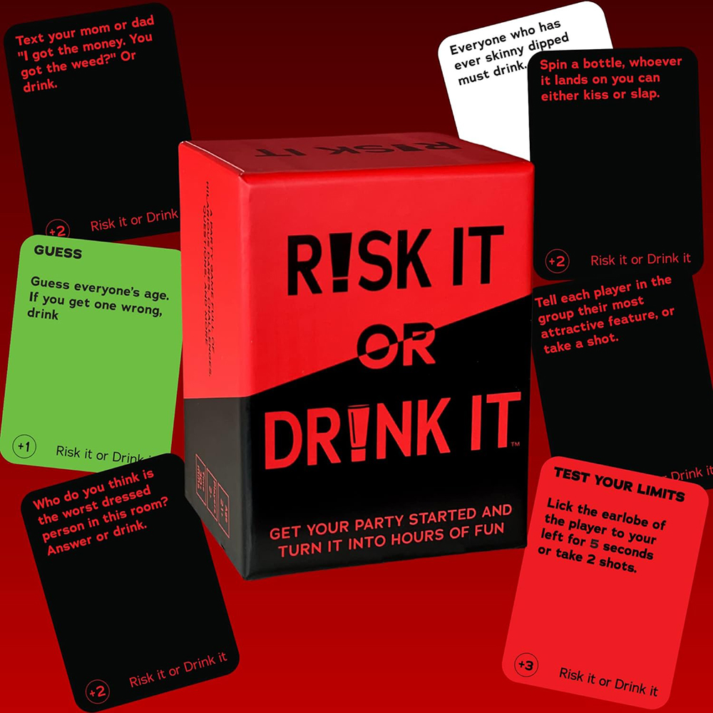 Risk It Or Drink It Fun Party  - Party Games College ulasan dan harga