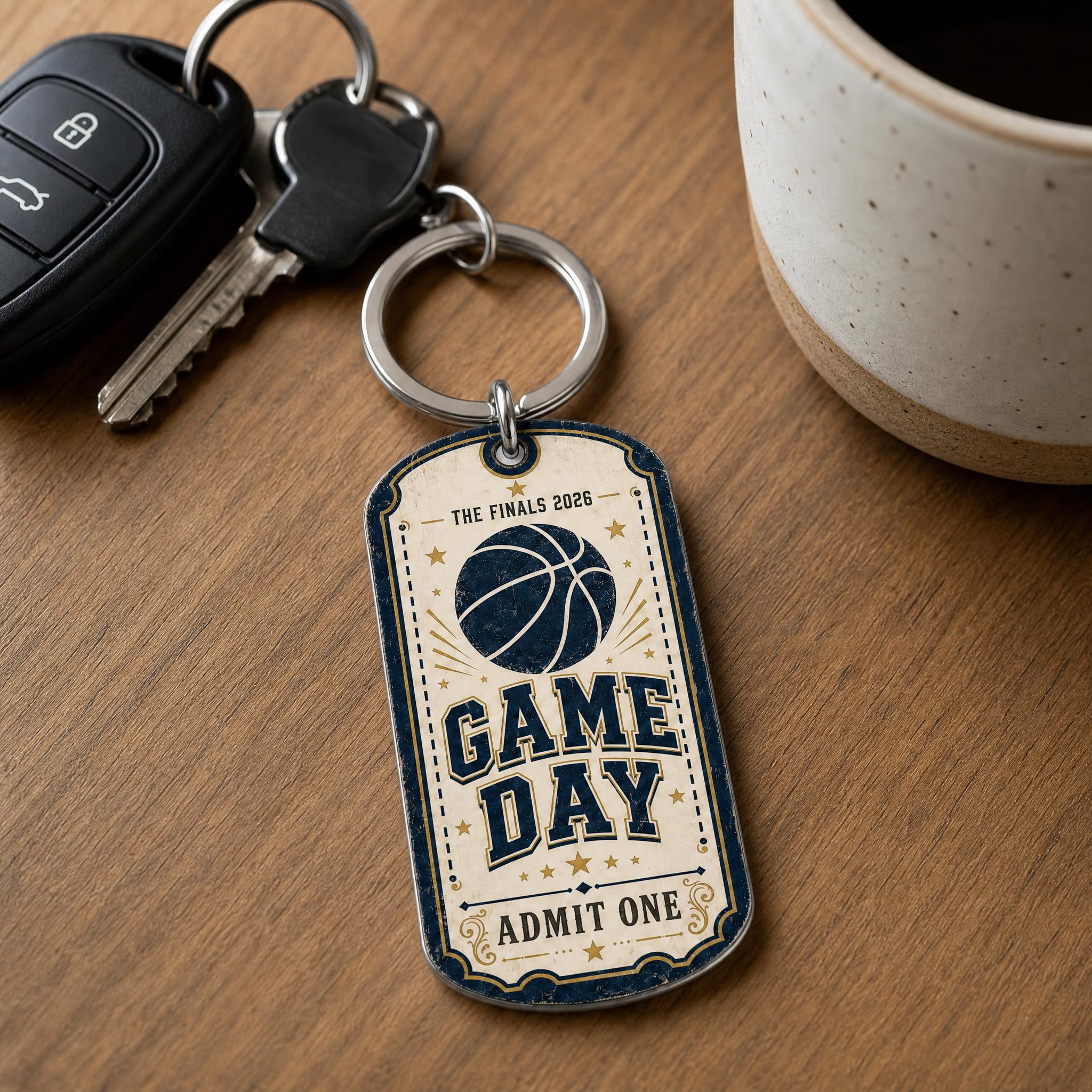 Basketball Game Day Ticket Sha - Party Games Christmas ulasan dan harga