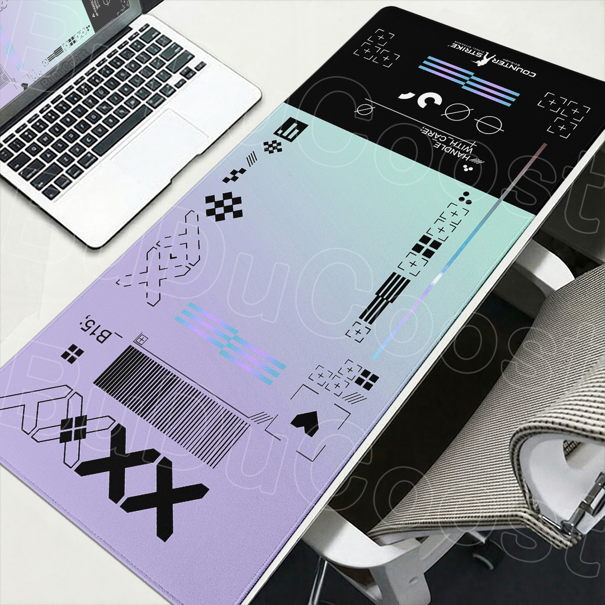 400x900mm CSGO Anime Mouse Pad - Kubb Game Yard ulasan dan harga
