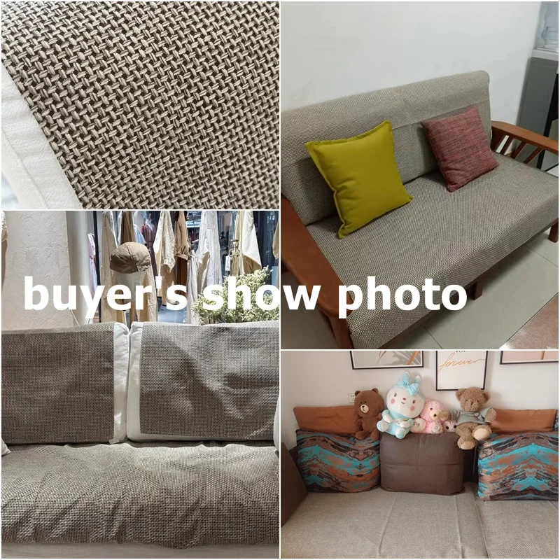 1PC Cotton Linen Sofa Cover Fo - Washer Toss Set ulasan dan harga