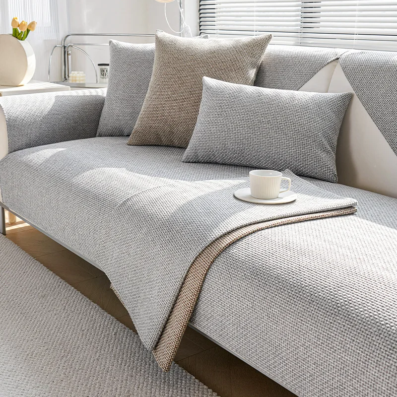 1PC Cotton Linen Sofa Cover Fo - Washer Toss Set ulasan dan harga