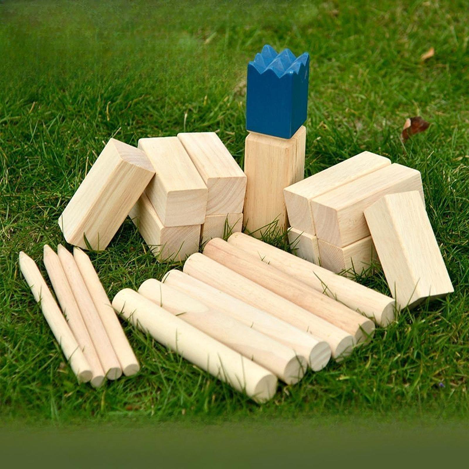Kubb Yard Game Set Lawn Practi - Kubb Game Yard ulasan dan harga