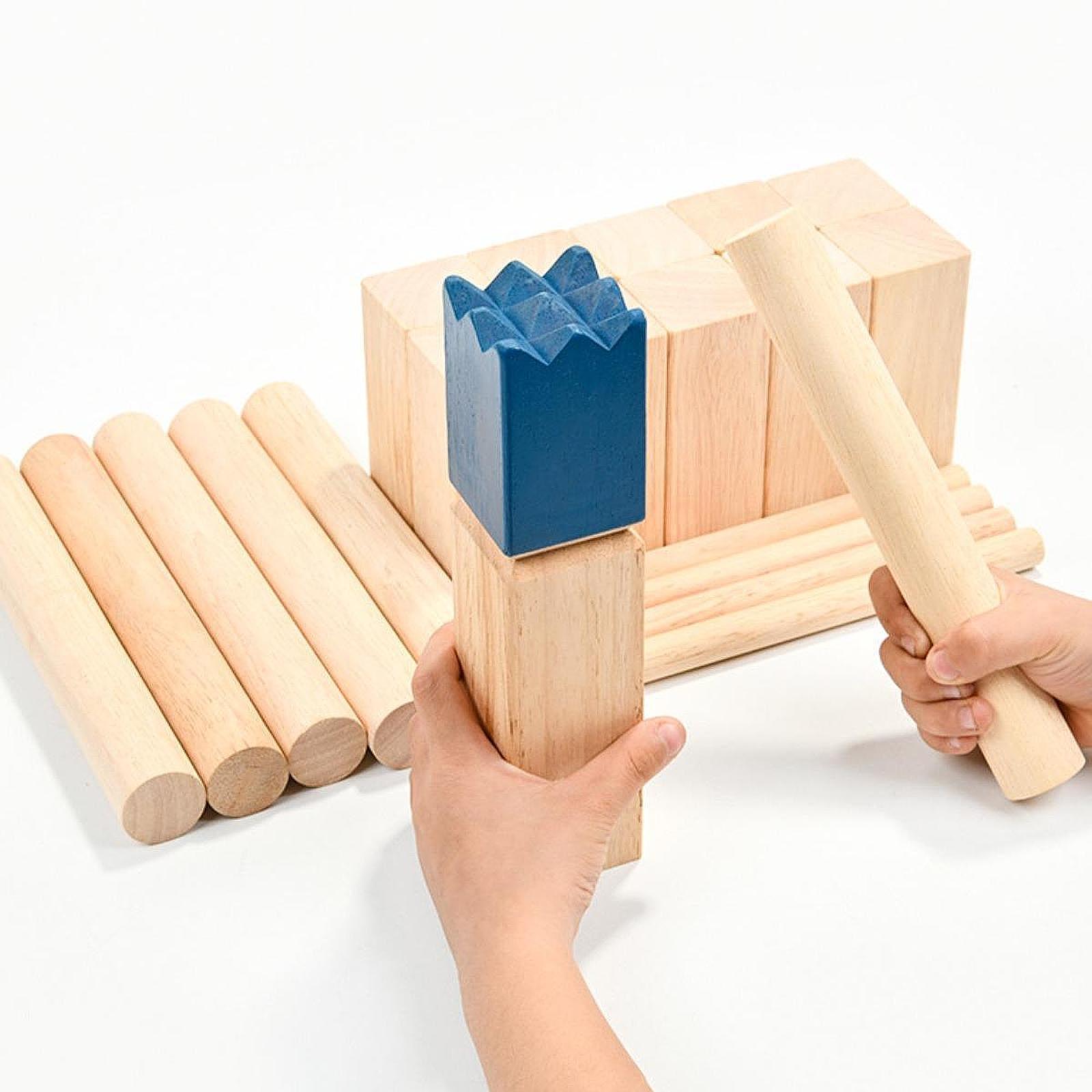 Kubb Yard Game Set Lawn Practi - Kubb Game Yard ulasan dan harga