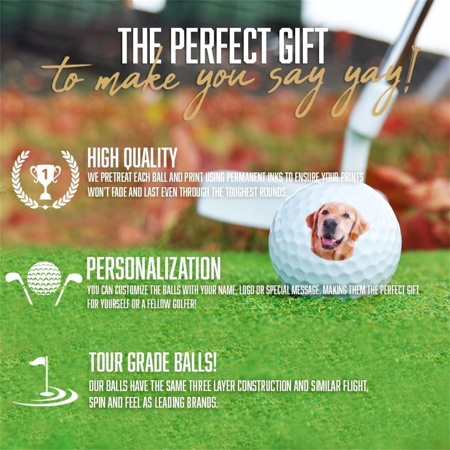 Custom Golf Balls Personalized - Party Games Golf ulasan dan harga