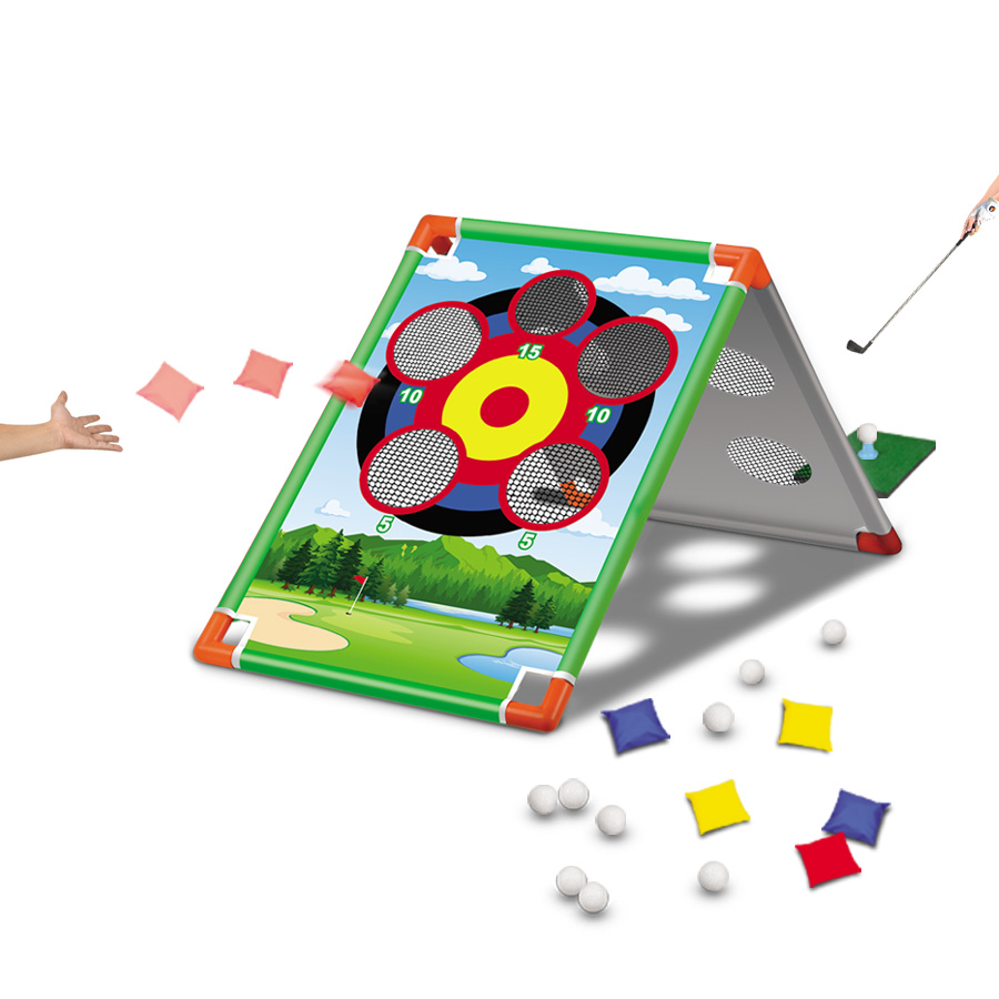 2-in-1 Outdoor Golf Game Bean  - Party Games Golf ulasan dan harga