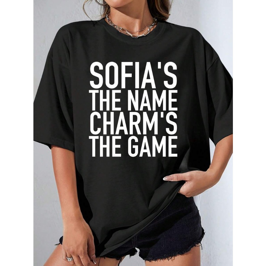 【New style】Women'S Name T-Shir - Party Games Quotes ulasan dan harga