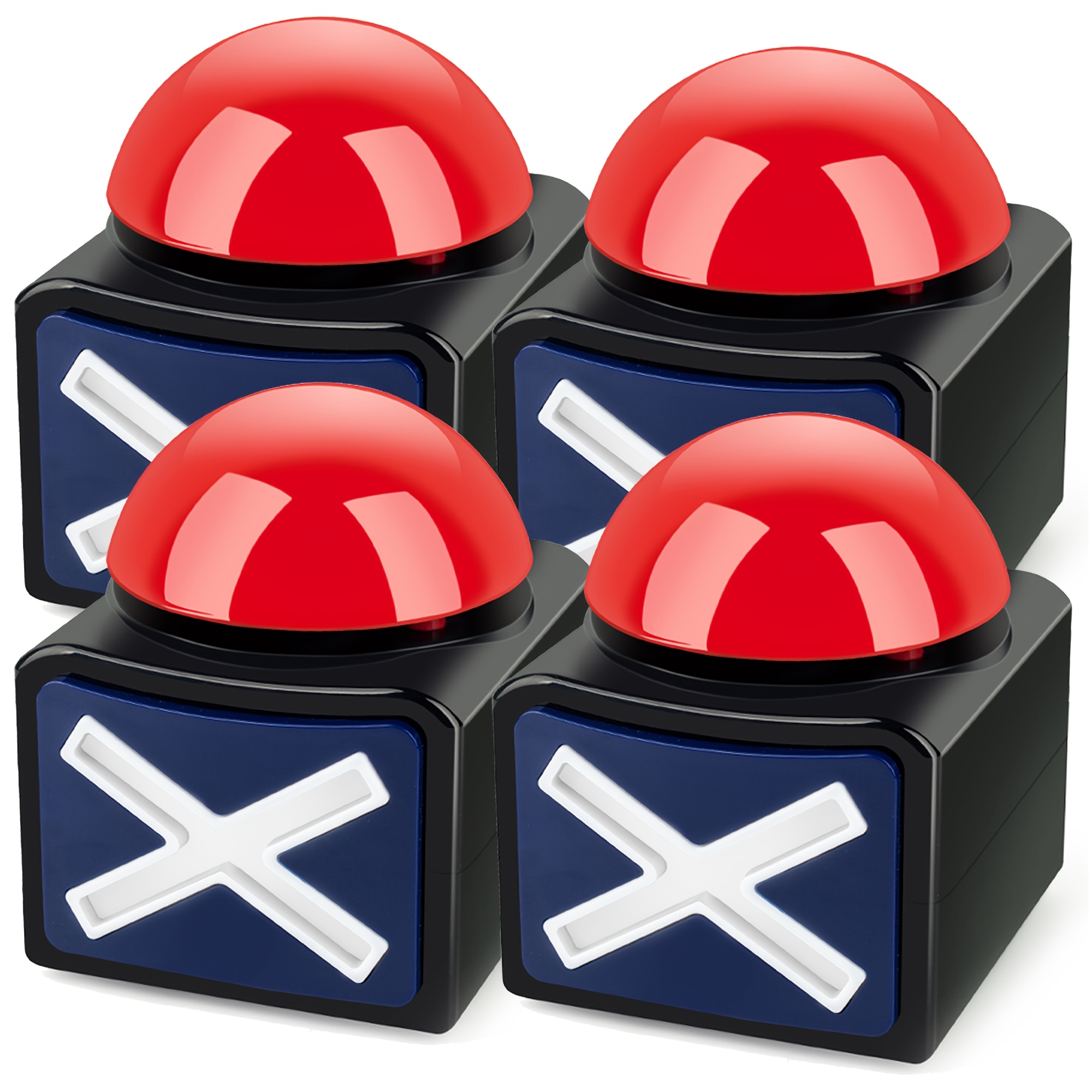 Black and Red Light-Up Sound B - Party Games Graduation ulasan dan harga