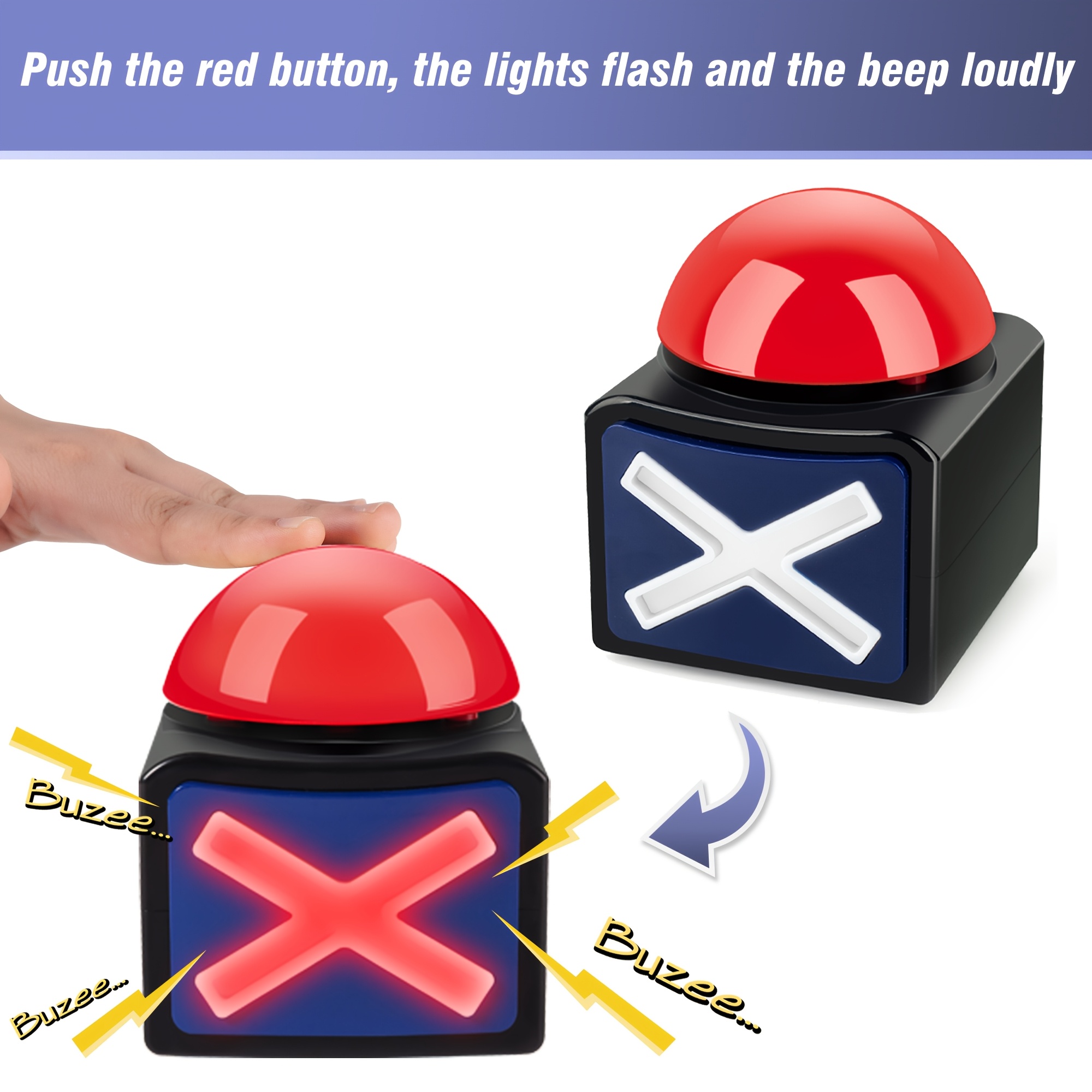 Black and Red Light-Up Sound B - Party Games Graduation ulasan dan harga