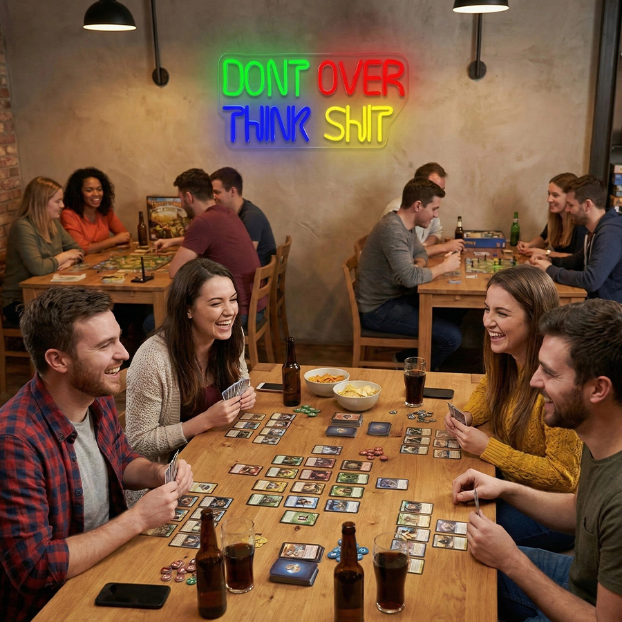 Neon Sign, USB Powered LED Fun - Party Games Quotes ulasan dan harga