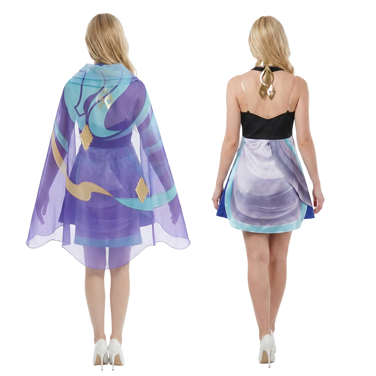 Dolia Dress with Headscarf Cos - Party Games For Adults ulasan dan harga