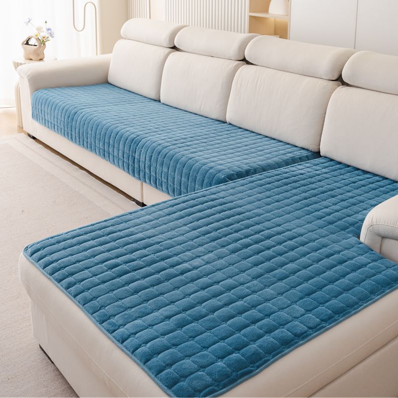 Plush Plaid Sofa Cushion Non-S - Washer Toss Set ulasan dan harga