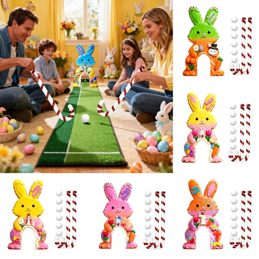 Family Golf Game Easter Bunny  - Party Games Golf ulasan dan harga
