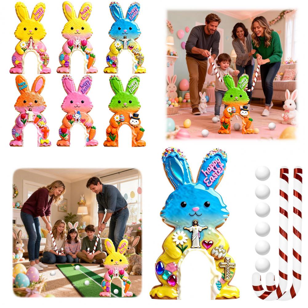 Family Golf Game Easter Bunny  - Party Games Golf ulasan dan harga