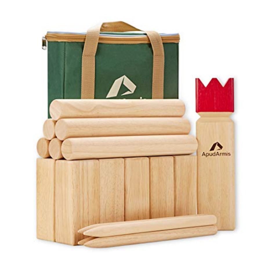 Kubb Yard Game Set, Viking Che - Kubb Game Yard ulasan dan harga