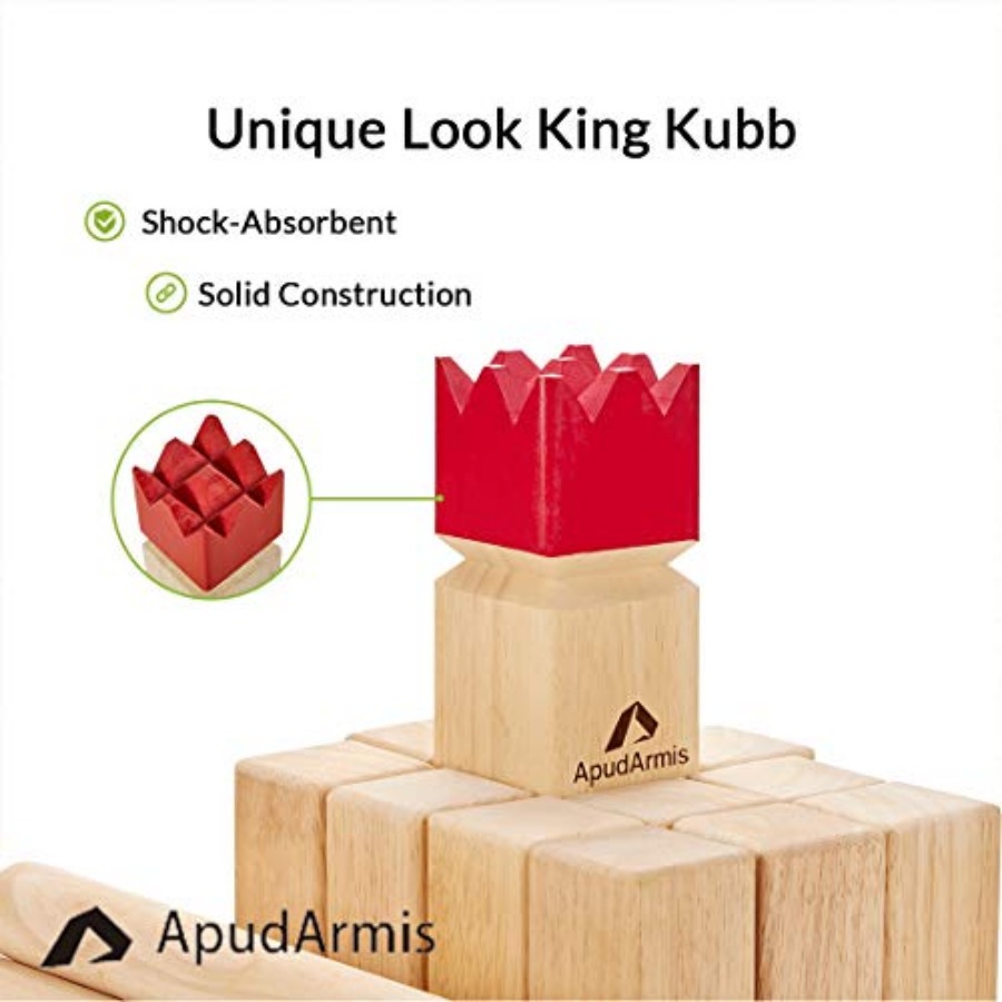 Kubb Yard Game Set, Viking Che - Kubb Game Yard ulasan dan harga