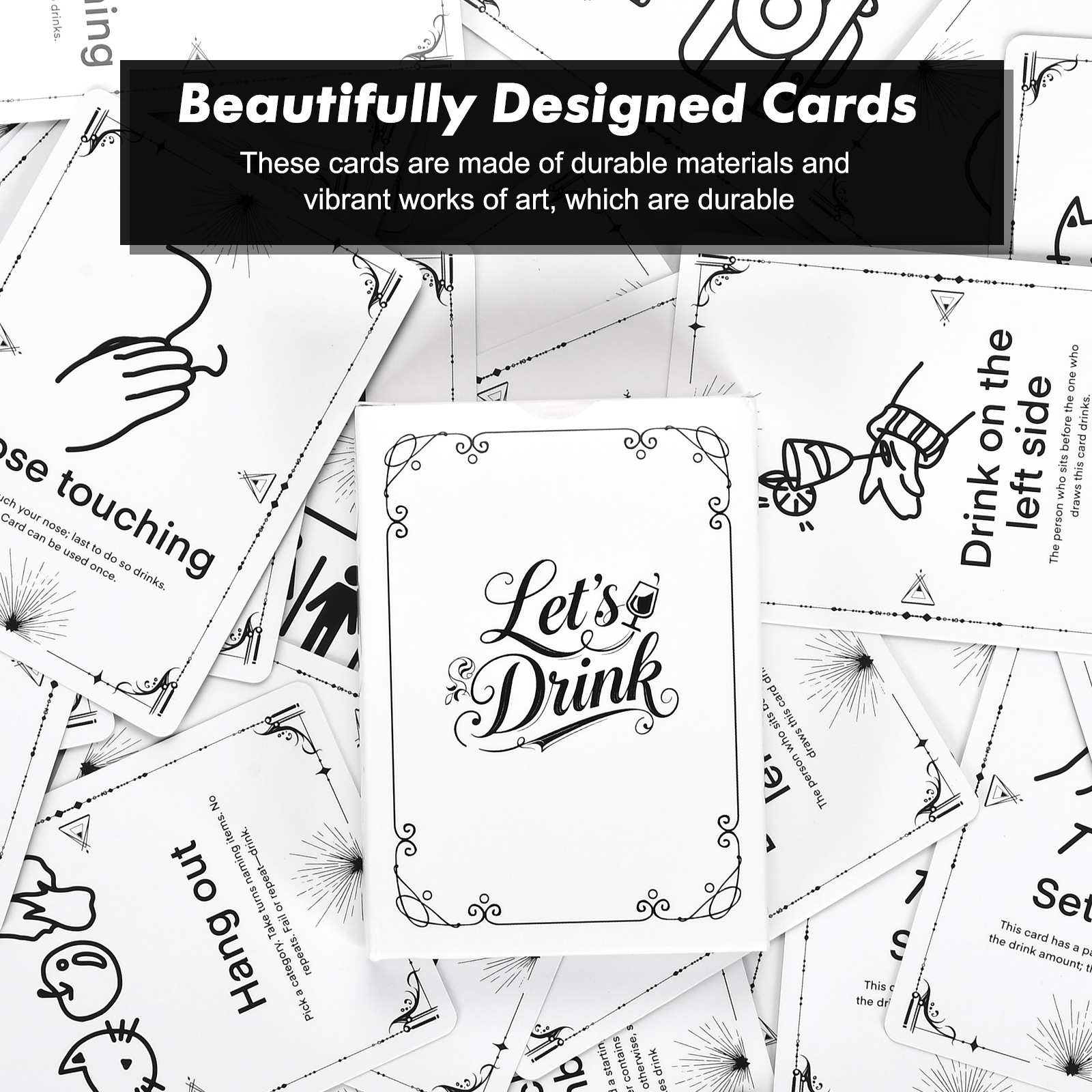 Adult Drinking Game Cards – 52 - Party Games College ulasan dan harga