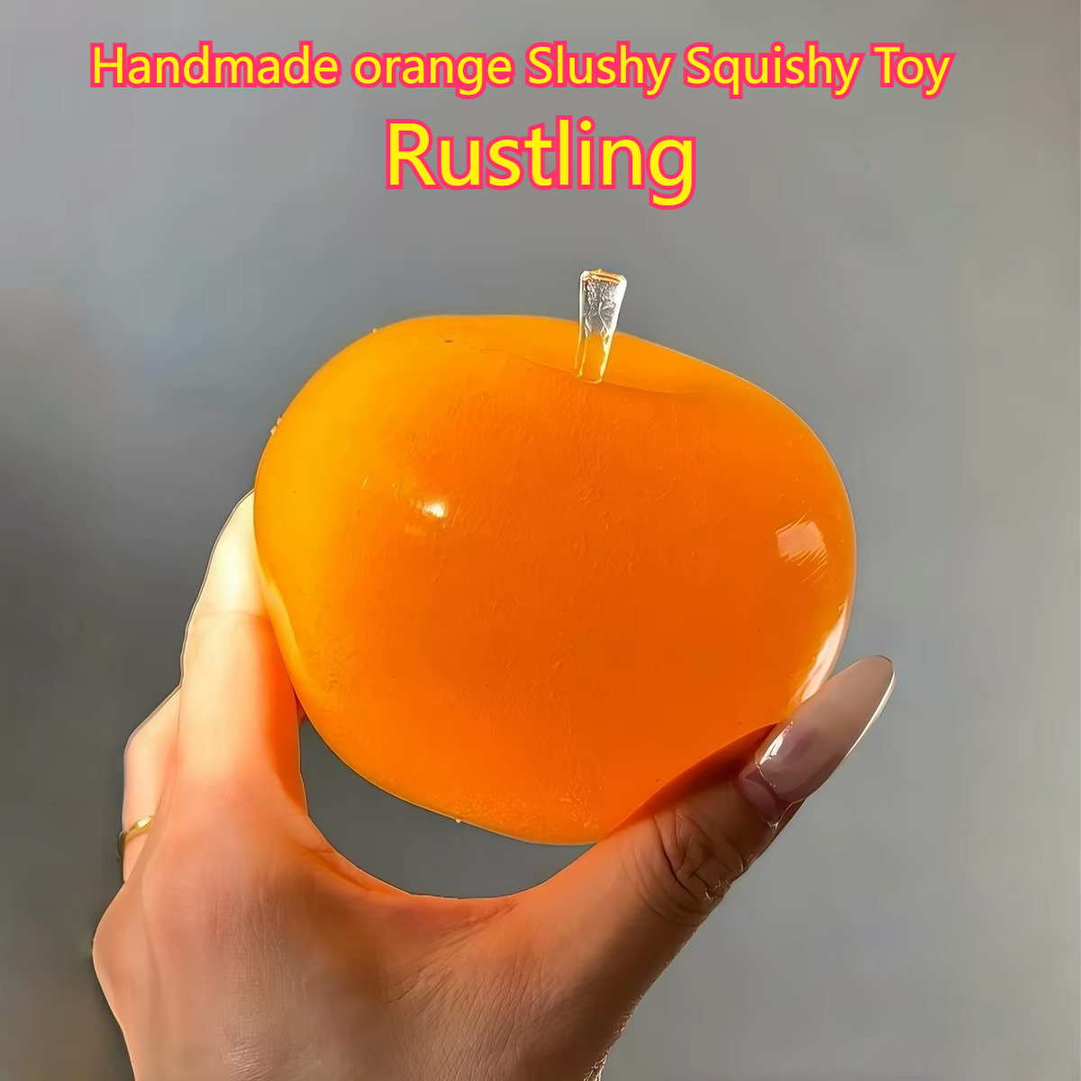 Handmade orange Slushy Squishy - Party Games For Adults ulasan dan harga