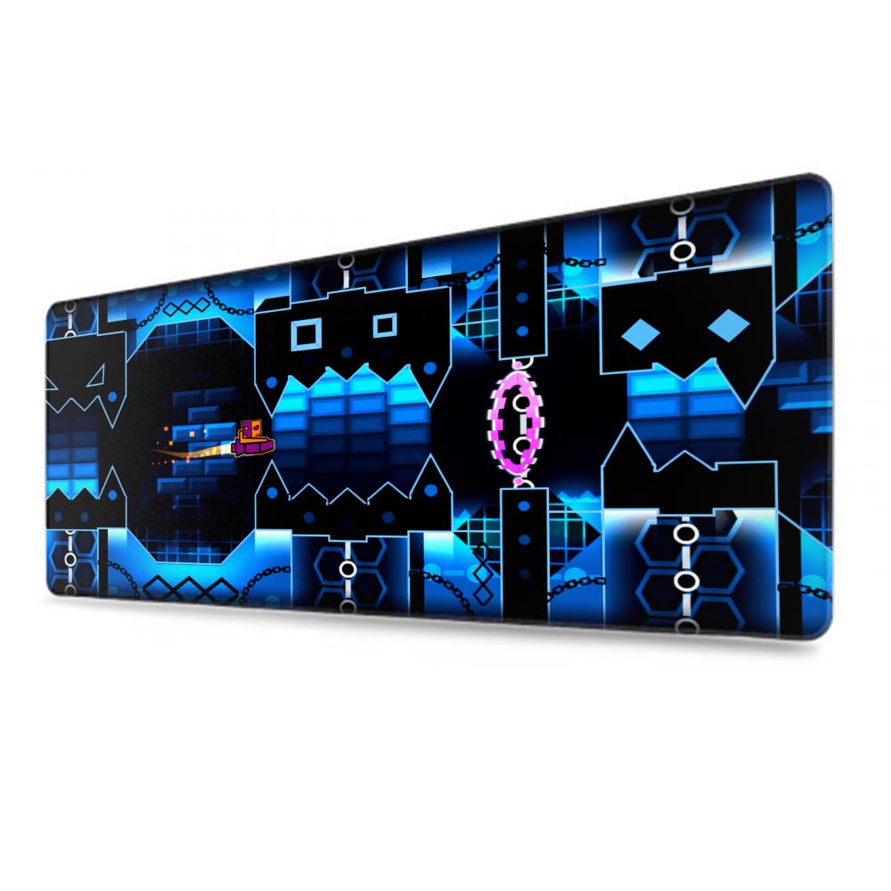 Mouse Pad Geometry Dash Gaming - Kubb Game Yard ulasan dan harga
