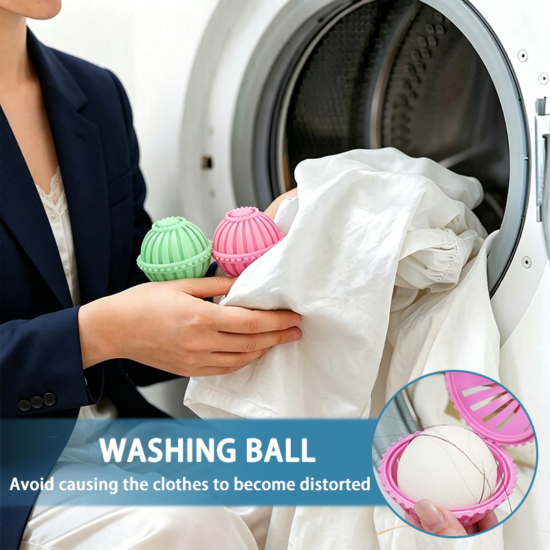 4pcs Reusable Washing Machine  - Washer Toss Set ulasan dan harga