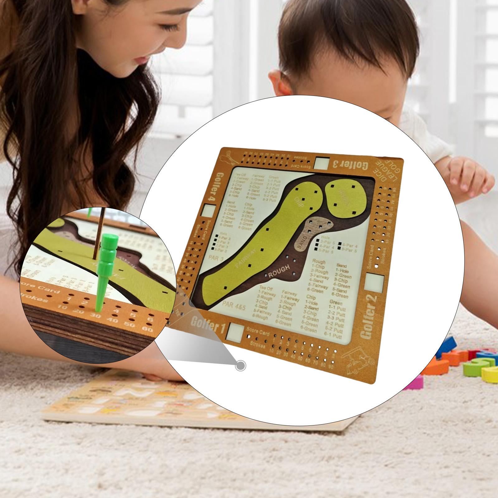 Golf Board Game Interactive Wo - Party Games Golf ulasan dan harga