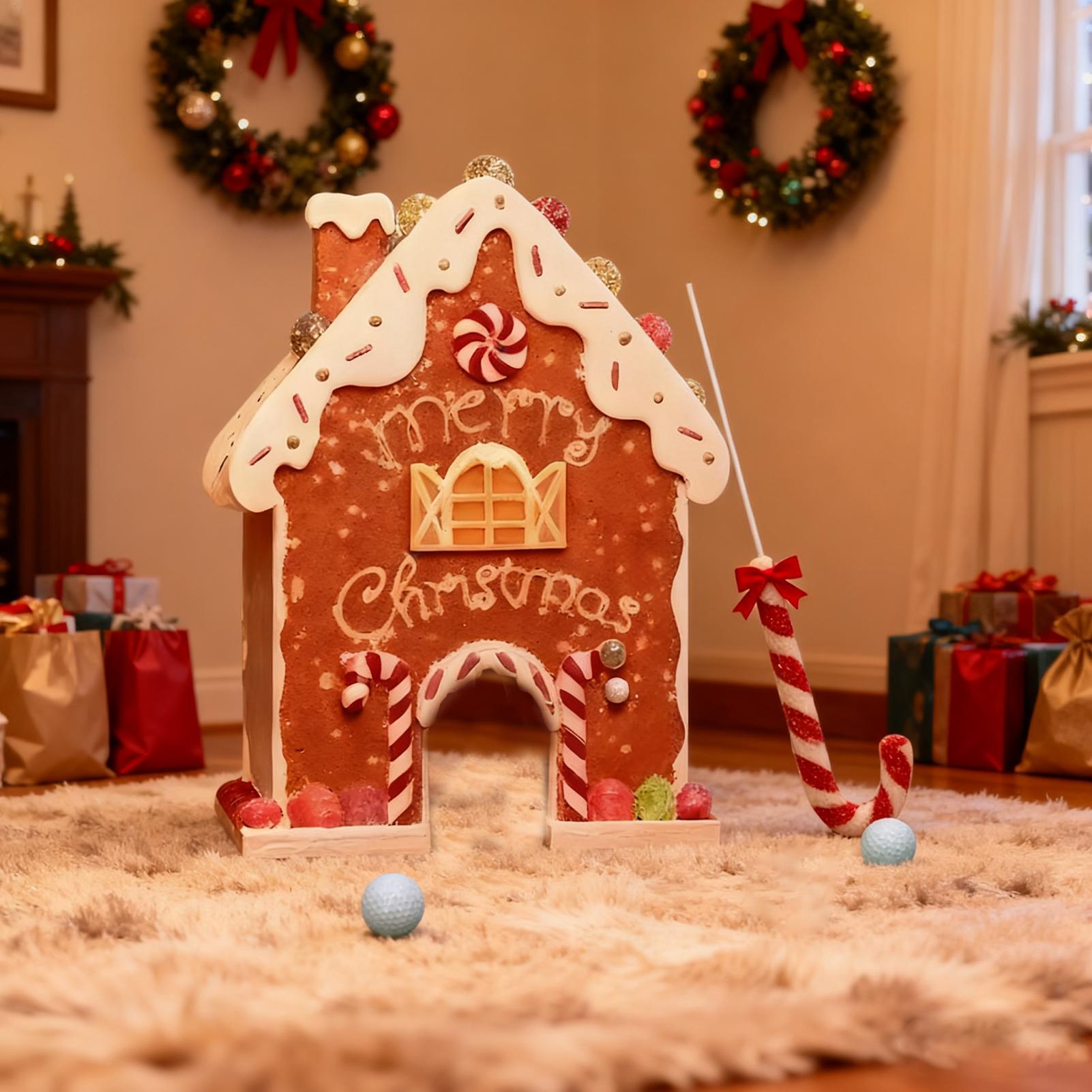 Gingerbread Golf Game Portable - Party Games Golf ulasan dan harga