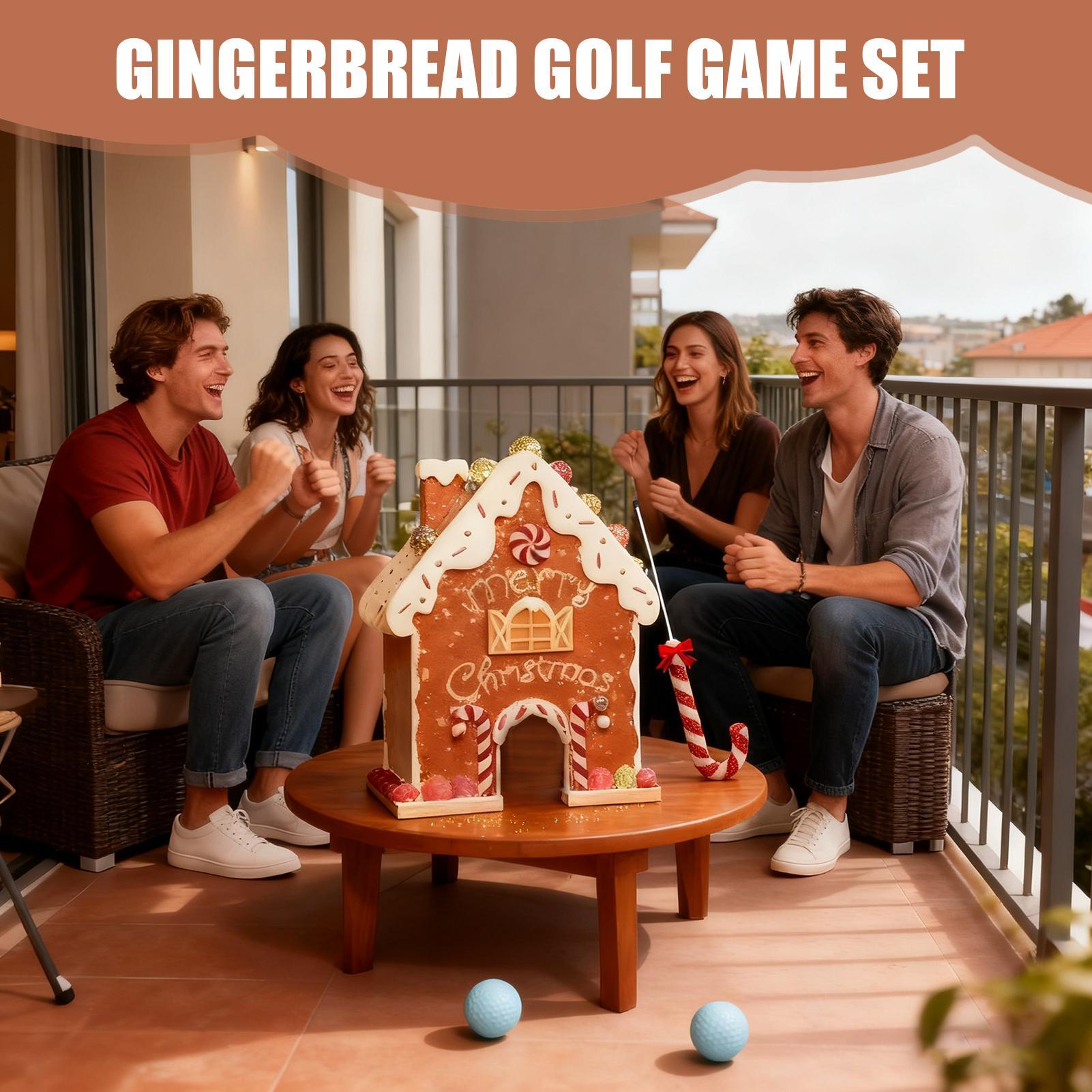 Gingerbread Golf Game Portable - Party Games Golf ulasan dan harga