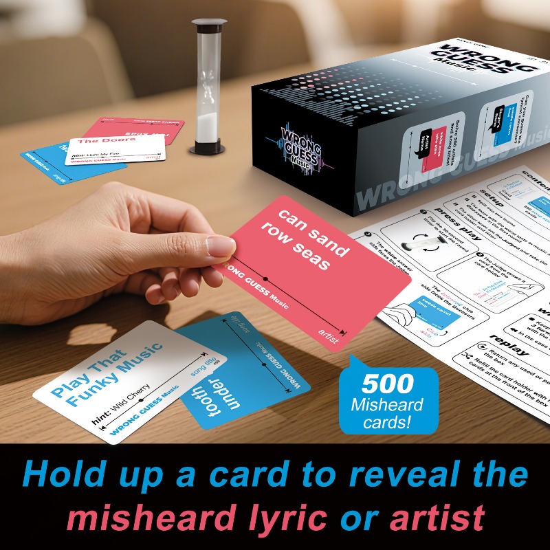 500 Funny Music Lyrics Cards P - Party Games Quotes ulasan dan harga