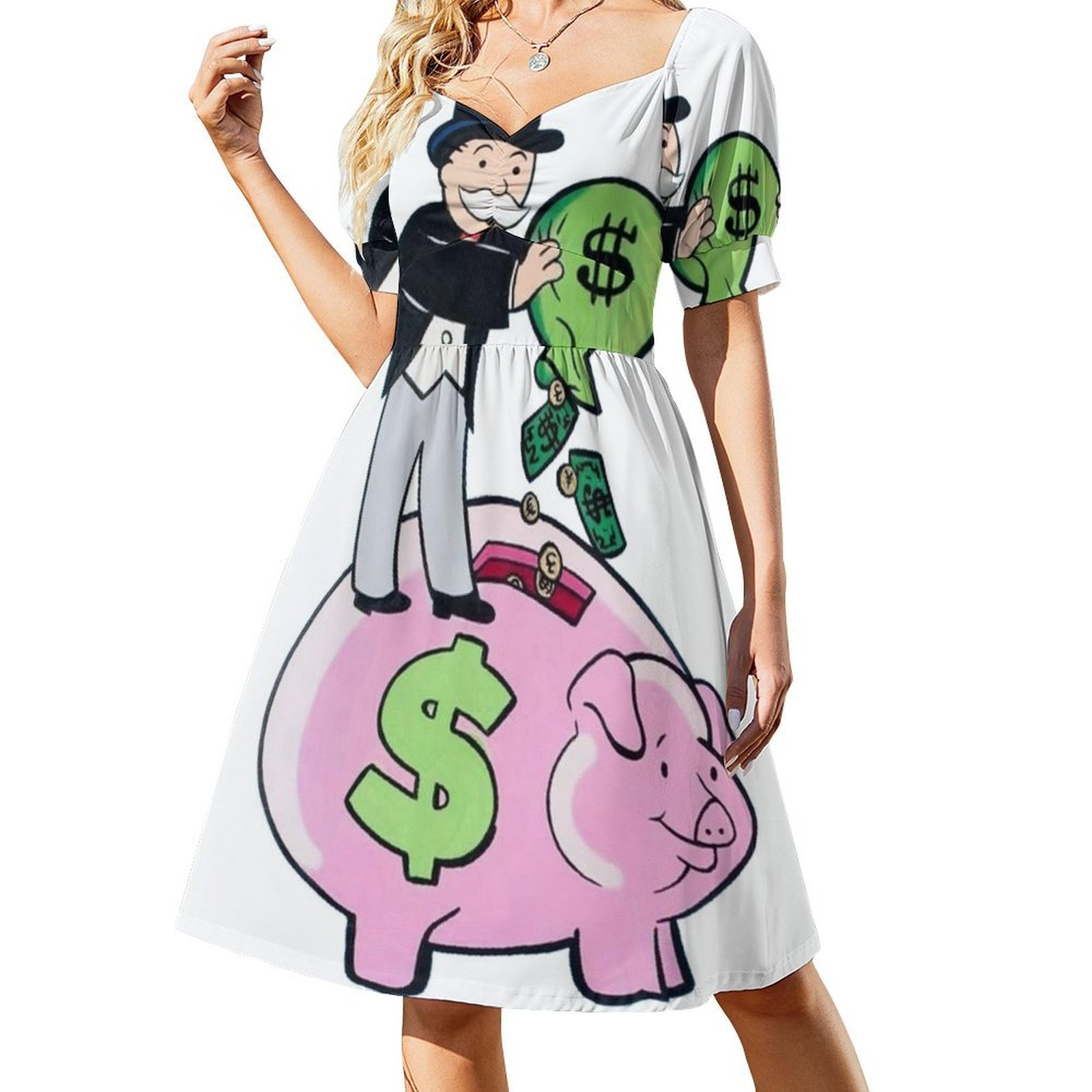 Piggy Bank Sexy Vacation Dress - Party Games Quotes ulasan dan harga