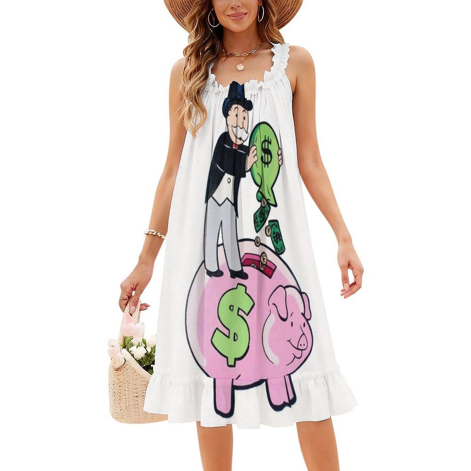 Piggy Bank Sexy Vacation Dress - Party Games Quotes ulasan dan harga